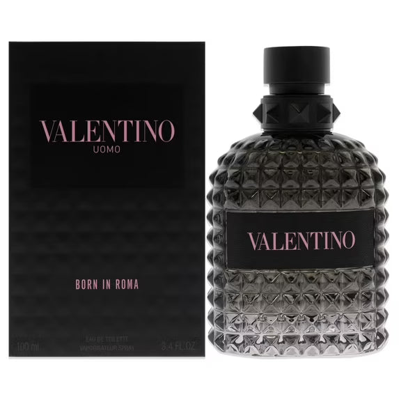 Valentino Uomo Born in Roma for Men 3.4 oz Eau de Toilette Spray